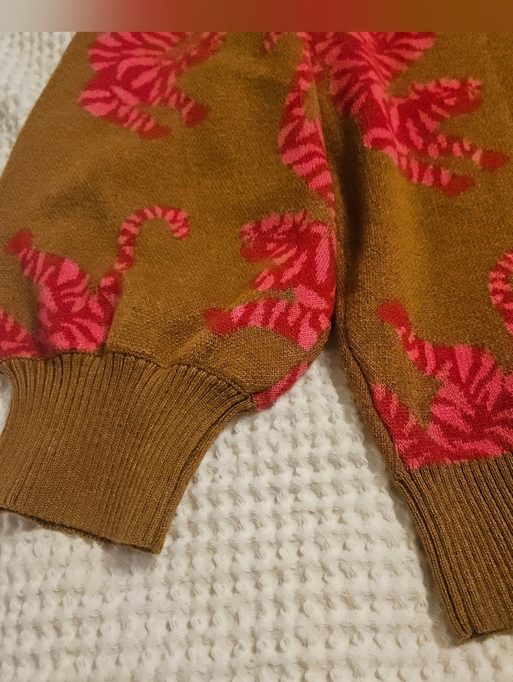 CROSBY by Mollie Burch Tiger Tango Sweater Size XL X-Large - Picture 14 of 15